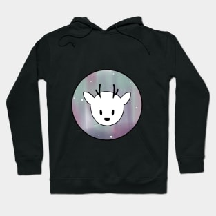 Twig the Deerfox Face, Deer Fox from Hilda Hoodie